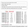 Расточной инструмент стержень SHB12 SHB16 SHB20 SHB25 3 4 5 6 7 8 10 12 14 16 мм Токарный резец втулка круглый хвостовик держатель для резки с ЧПУ