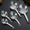 80 Mesh Fine Mesh Filter Spoon 304 Stainless Steel Kitchen Sieve Flour Colander  Hot Pot Cooking