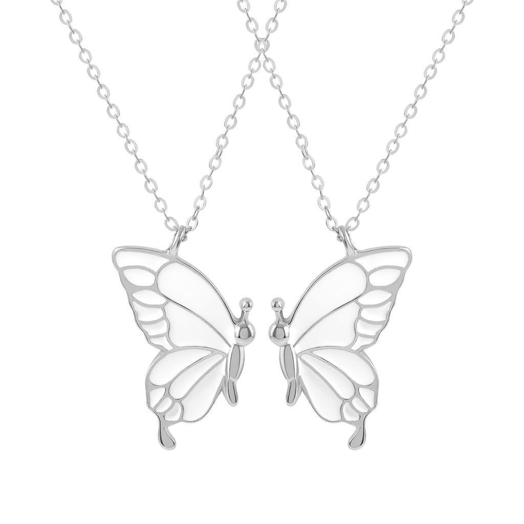 Дизайнерское ожерелье для пары, ожерелье лучшего друга, женская цепочка на ключицу, ожерелье в корейском стиле