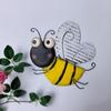 Bee Festival Outdoor Iron Art Bee Wall Hangings Gardening Home Decoration Wall Hanging Pendants