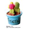 Bonsai Lifelike Eye-catching Miniature DIY Fairy Succulents Decorations for Garden