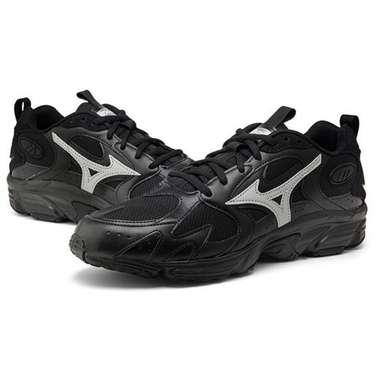 Mizuno Легкие амортизирующие кроссовки для шоссейного бега Черно-белые Взрослые Мужские D1GH212903