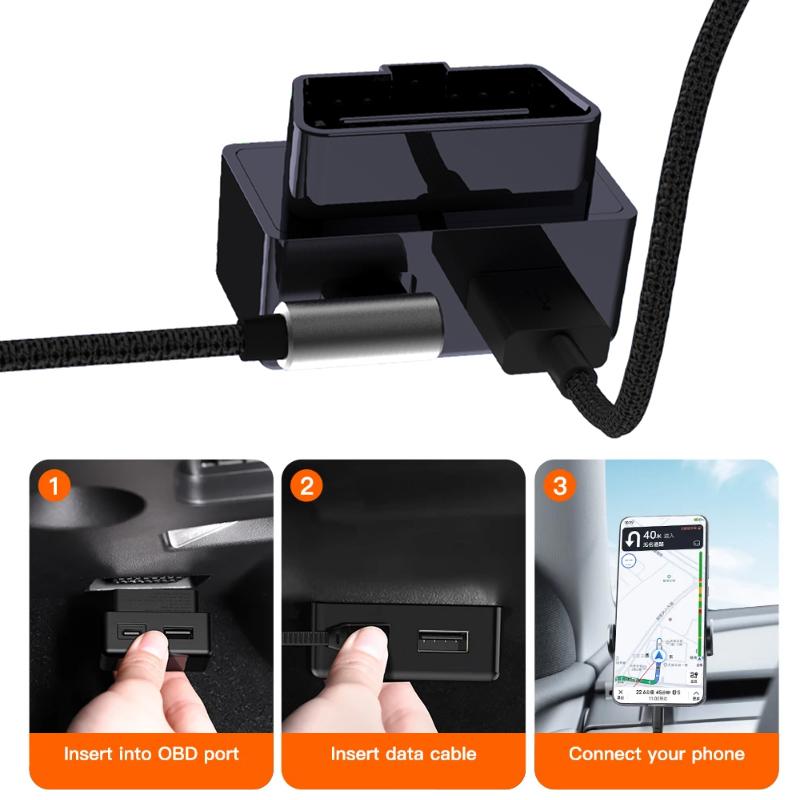 Разъем OBD для Tesla Model 3 Модель YXS Адаптер Obd Зарядка для Tesla Car Model3 Modely Адаптеры зарядного устройства Obd2 Splitter