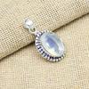 Milky Opal Gemstone Jewelry Handmade 925 Solid Sterling Silver Jewelry Pendant