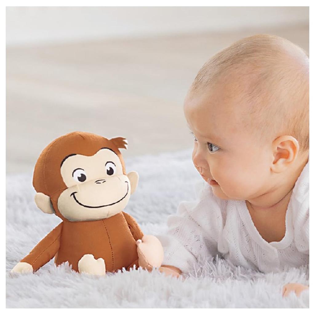 Takara Tomy Baby Kero Switch Plush Toy Curious George