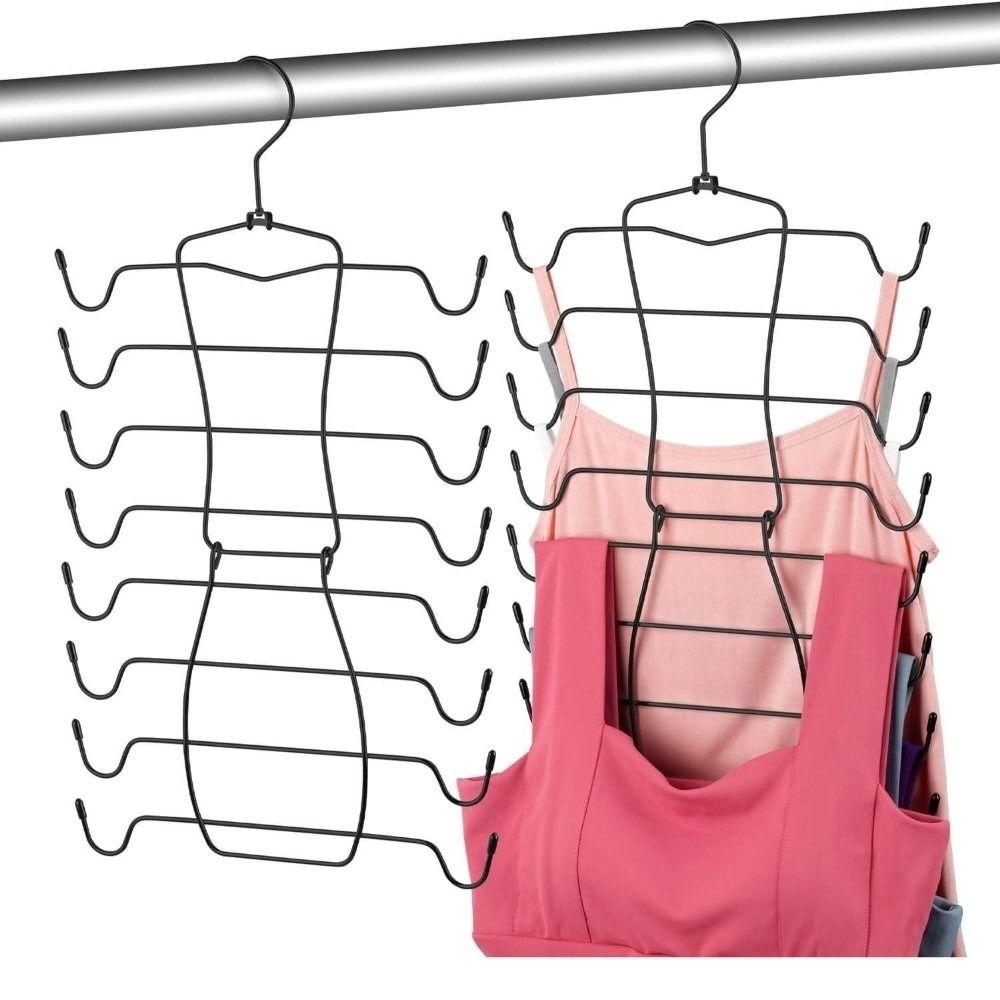 Save Space Underwear Hanger Metal Closet Organizers Thick Bra Tank Top Hangers Swimsuits Ties