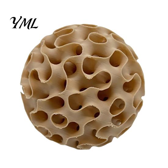 Small Fish Tank Ornament 3D Print Aquarium Shrimp Hideout, Sphere Hollow Breeding Cave, Freshwater Habitat Shelter for Shrimp, Fish, Aquascaping