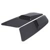 Vent Hood Air Intake Trim Cover Black Carbon Fiber Pattern Replacement for Ford Mustang GT 2015 2017