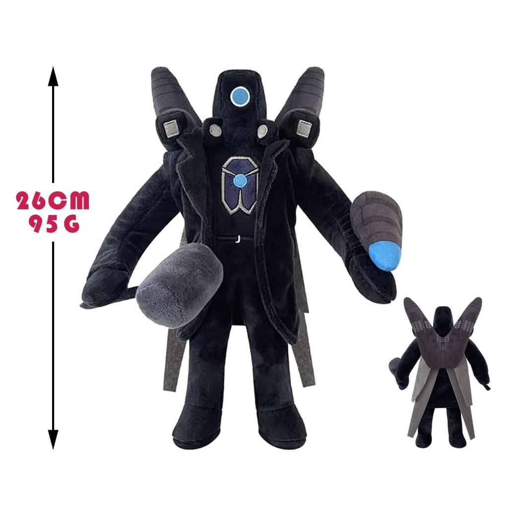 SUANES Skibidi Toilet Plush Toilet Toy Cartoon Game Doll Skibidi Toilet Plush Toy Net Anime Hugging Pillow Stuffed Toy Collection (Набор из 3 шт.)