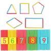 Baby Math Toy!!!Wooden Stick Magnetic Mathematics Puzzle Education Number Toys Calculate Game Learni