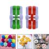 2pcs/lot DIY Accessory Crocheting Needle Craft Wool Knitting Weaver Tool Fluff Ball Pompom Maker