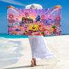 Bob esponja Print Beach Towel, Large Soft Quick Dry Towel for Beach Camping Swimming