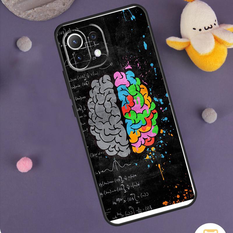 Чехол 'Мозговое Искусство' для Xiaomi 15T 13T 14T Pro 14 15 Ultra 17 Pro Max POCO X7 X6 X5 F5 F6 F7 F8 Pro