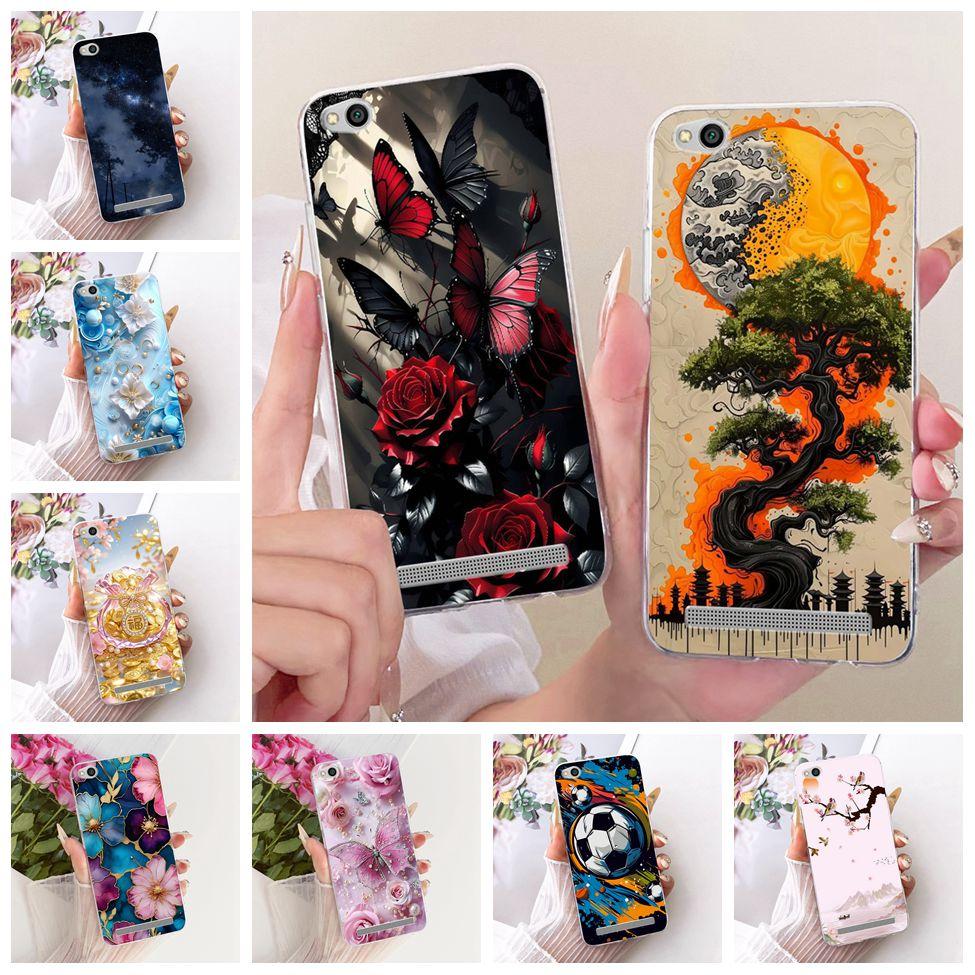 For Redmi 3 Clear Case Aesthetic Luxury Cute Cat Fashion Butterfly Funny Painted Funda For Xiaomi Redmi 3 Casing