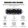 Solar Power Mortorcycle Led Warning Light Car Night Ride Tail Light Anti-Rear Strobe Light For Motorcycle Electric Bicycle