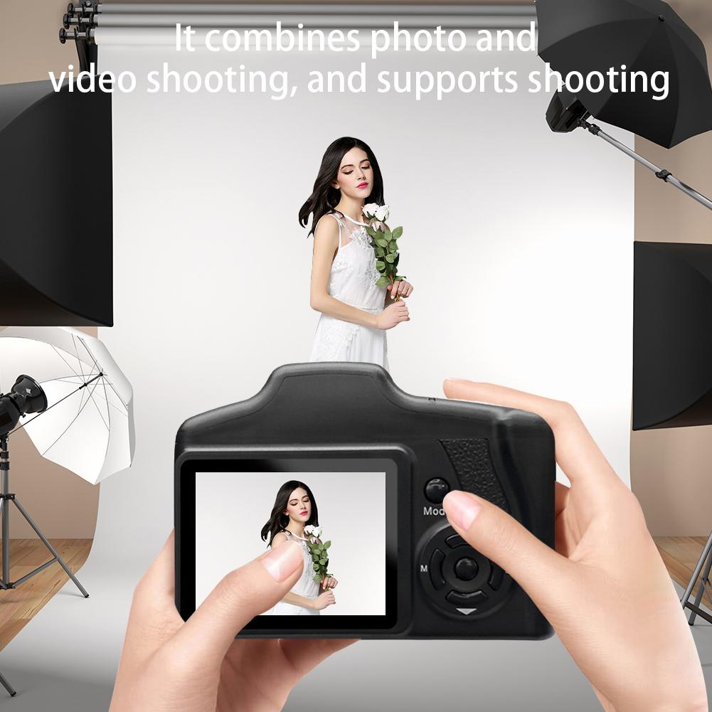 Видеокамера 16 МП с 2,4-дюймовым ЖК-экраном, видеокамера с 16-кратным цифровым зумом, видеорегистратор для фото- и видеосъемки