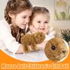 Cute And Adorable Groundhog Bracelet Plush Toy Pat Circle Scarf Mouse Doll Children's Gift Doll