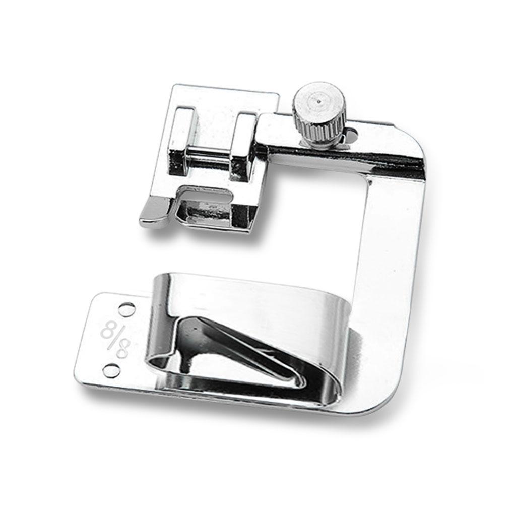 Domestic Sewing Machine Presser Crimping Press Foot Portable Rolled Hem Feet Replacement for Needlework Supplies