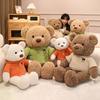 Sweater Teddy Bear Doll Plush Toy Big Bear Hug Bear Doll Girl Company Soothing Rag Doll