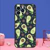 Lovely Avocado Phone Case For iPhone 17 16 15 13 11 12 14 Pro Max mini 15 16 Plus 16e 17 Air Bumper Cover