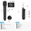Беспроводной микрофон Kithouse UHF перезаряжаемый беспроводной караоке-микрофон 10 каналов и регулировка громкости и эха 6,35 мм приемник беспроводной ручной