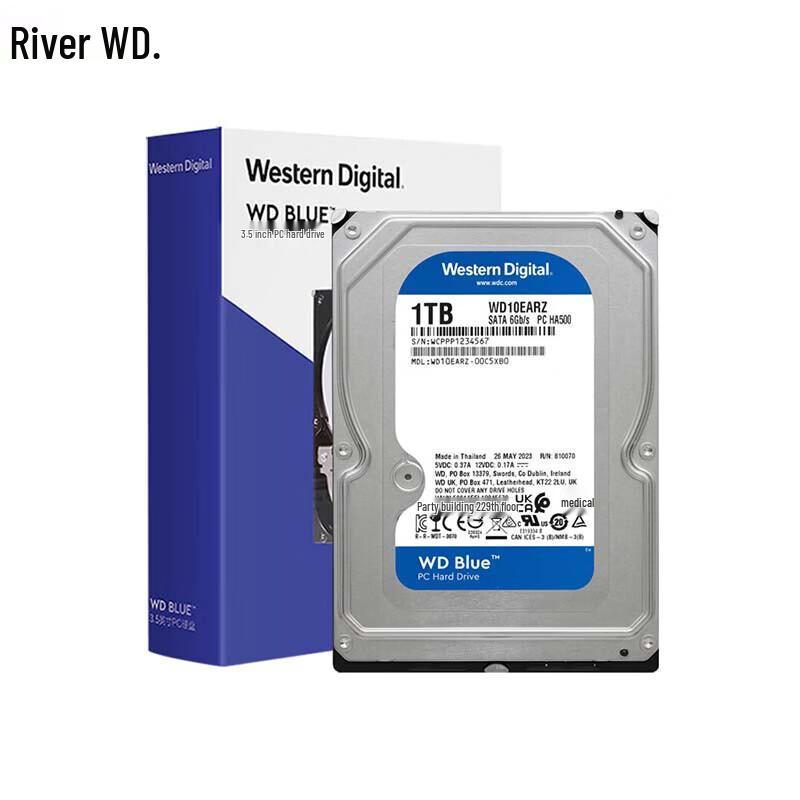 Жесткий диск для настольного компьютера Western Digital WD10EARZ 1 ТБ