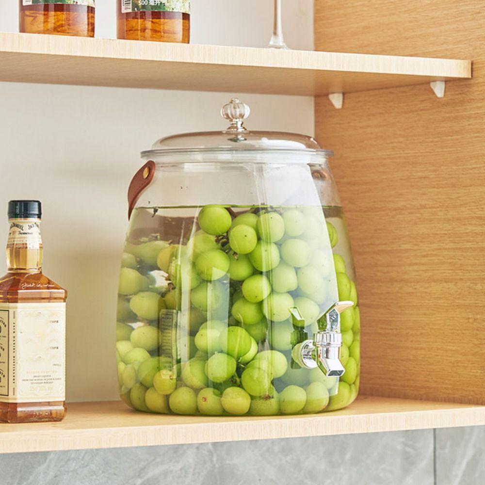 Диспенсер для напитков большой емкости с краном для воды, бытовой диспенсер для холодных напитков, вечеринки