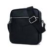 Genuine Leather Shoulder Crossbody Bags Small Double Zipper Messenger Handbags