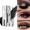 Праймер для ресниц Мини стальная туба Тушь Натуральный черный 5D шелковое волокно Праймер для ресниц Не размазывается Стойкий для ресниц Стойкий
