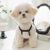 Japanese and Korean Simple Style Dog Breathable Vest Classic Black and White Suspender Cat Medium and Small Dog Teddy Pet Dog Clothes