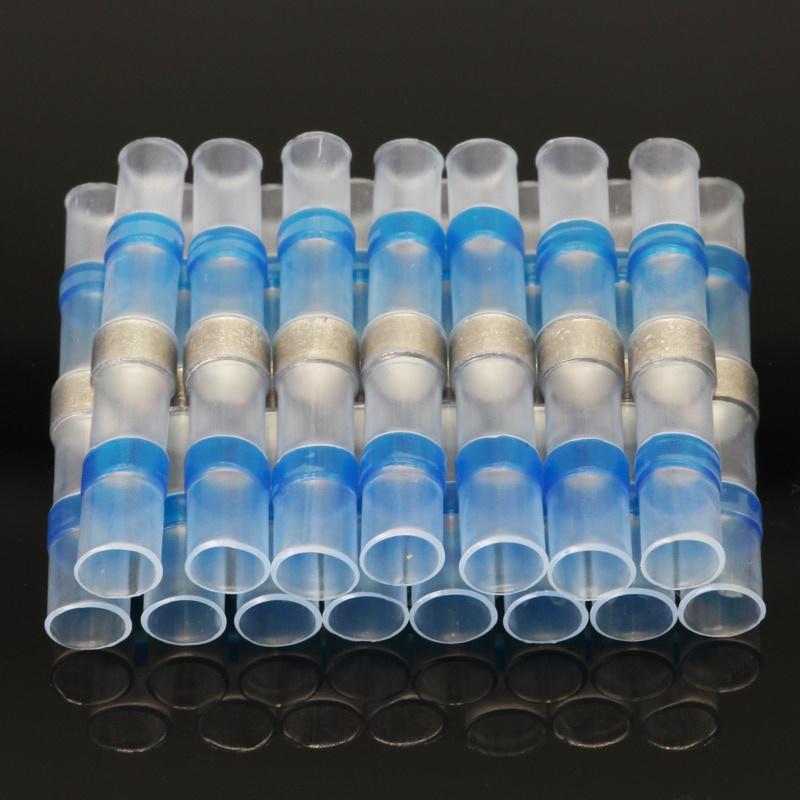 50 шт. термоусадочные электрические автомобильные провода разъем припой экструзионные клеммы блок кабельной заделки зажим проводного канала ARI