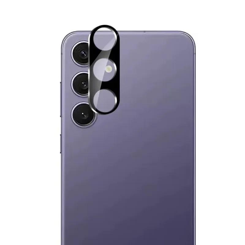 2PCS Camera Lens Case For Samsung Galaxy S25 S24 Ultra A16 A36 A56 A35 A55 A15/Xiaomi Redmi Note 13 14 Pro Tempered Camera Protector Lens Ring Film