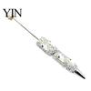 Festive Gel Ink Pen Rhinestone Beadable Pen, Glitter Plastic Beaded Halloween Pumpkin Ghost Skull Funny for DIY Craft Making, School Office