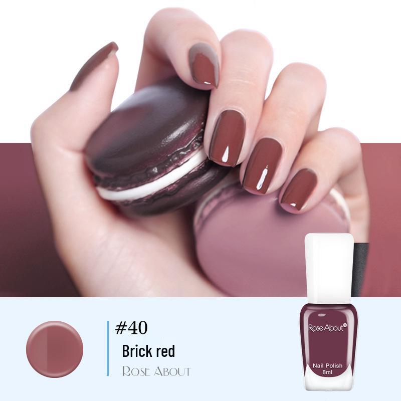 Aurora Nude Водный отслаивающийся лак для ногтей - Летний, Стойкий, Экологичный, Без запаха, Не требующий сушки, Бесплатная доставка