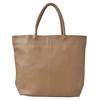Genuine Leather Tote Bag Leather A4 Large Capacity Large Travel Rochelle Milk Tea [Notre Favorie] Women's