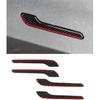 Carbon Fiber Door Handle Cover, Door Handle Protective Cover Decoration Compatible with Tesla Model Y/3 accessories (2017-2025) Highland & Juniper
