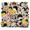 100 My Hero Academia Cute Manga Sticker Anime Character Moe Goods Waterproof Water Travel Birthday Gifts Stickers, Pack, Stickers, Stickers, Decals,