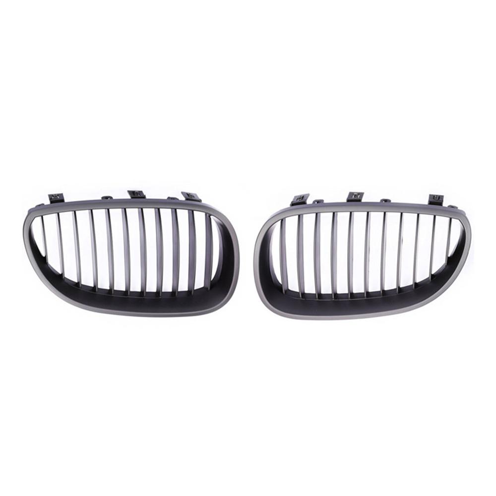For BMW 5 Series E60 E61 Sedan Touring M5 2003-2010 Front Hood Kidney Bumper Racing Grille Mesh Grill Car Replacement Accessorie