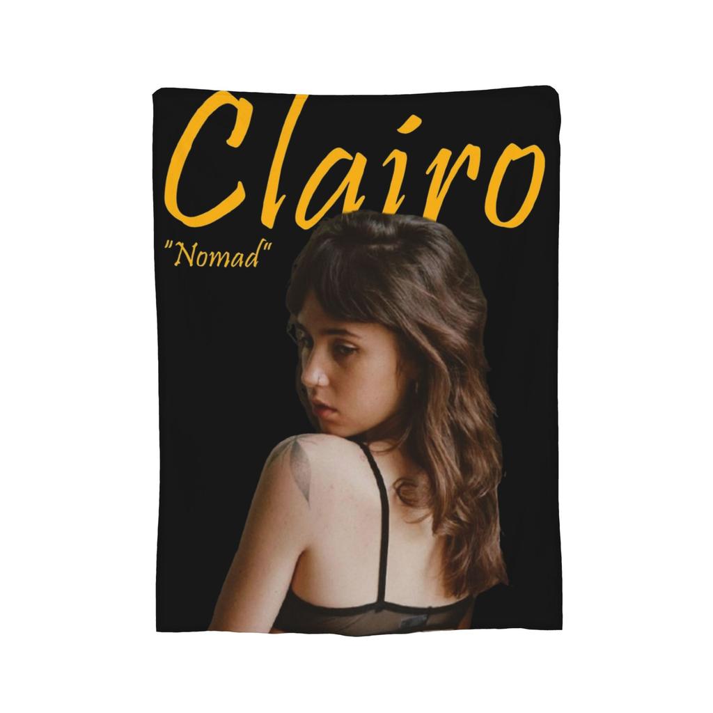 Singer Clairo Blanket Fleece Spring Autumn Multifunction Soft Throw Blankets for Sofa Travel Rug Piece