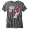 Серая футболка унисекс Green Day American Idiot Vintage