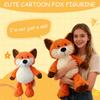 35см Милая Мультяшная Кукла-Лиса Лесное Животное Плюшевая Игрушка Кукла для Игрового Автомата Подарок на День Рождения Ребенка