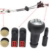 5+R Speed Chrome Shift Knob For Citroen C4 Picasso 2007 2008 2009 2010 2011 2012 2013 Manual Gear Cable Selector Linkage End Collet Bushing Repair Kit