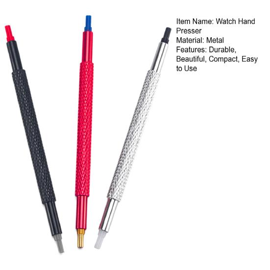 3 шт., ручная прижимная лапка для часов, двусторонний инструмент для ремонта ремешка для часов, инструмент для удаления штифтов, ремонтный инструмент, бытовые принадлежности