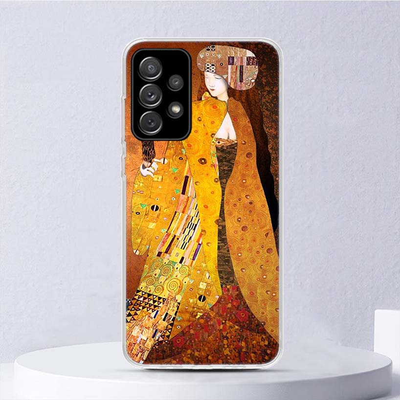 Мягкий чехол Kiss by Gustav Klimt для Samsung Galaxy A52 A53 A32 A22 A12 5G, чехол для телефона A33 A23 A13 A72 A73 A02S A03S A42 Coq