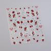 DIY Sweet Fruits 5D Nail Stickers Strawberry Cherry Nail Art Stickers New Manicure Decal