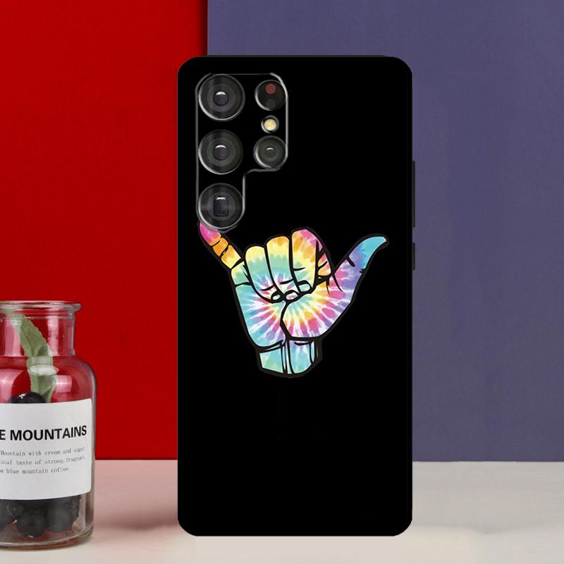 Чехол Funda с рисунком серфера 'Surf Hang Loose' для Samsung Galaxy S25 Ultra S9 S10 S20 S21 S22 Plus S23 Ultra S24 FE