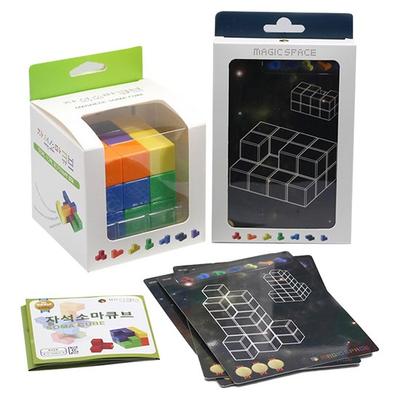 Набор карточек Magic Cube Magnet Soma Cube Master Card, популярные корейские головоломки