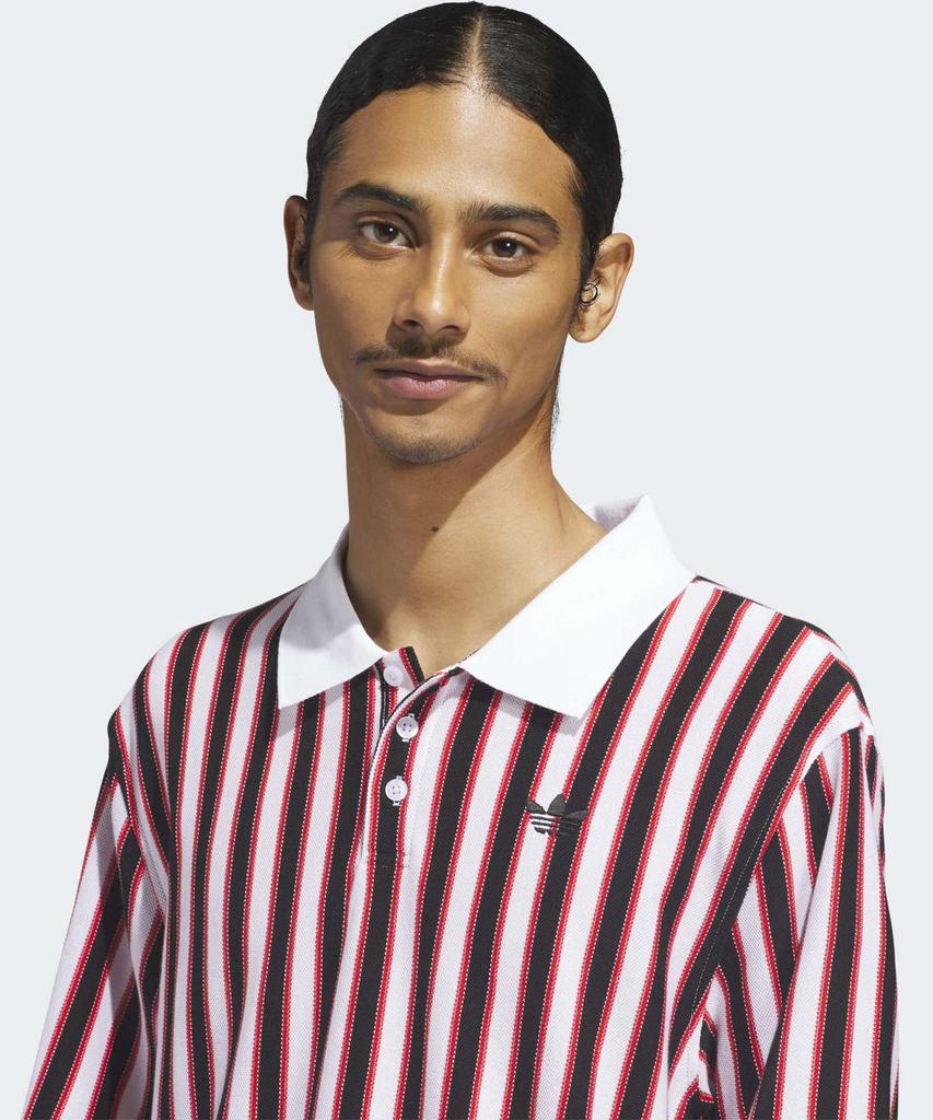 adidas Классическая поло для скейтбординга - Белая:черный:Бордовый / Kd1164