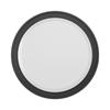 Applique murale ronde LED 18W Noir 3en1 IP65 détecteur