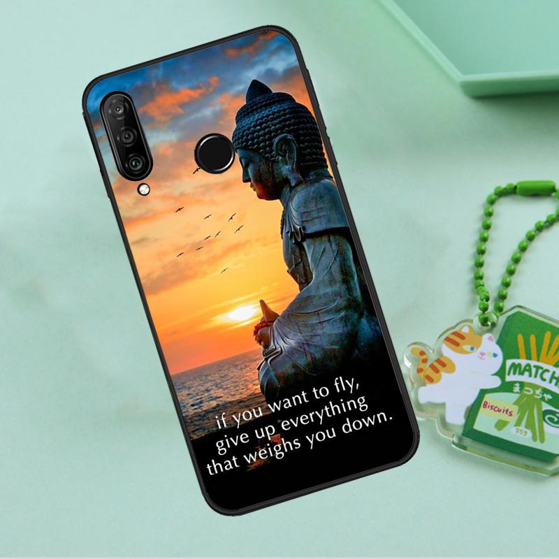 Чехол Gautama Buddha для Huawei Nova 8i 11i 12i 12s 9 10 SE Y90 Y60 Y70 Y72 Y61 Y91 P20 P30 P40 Lite P60 Pro